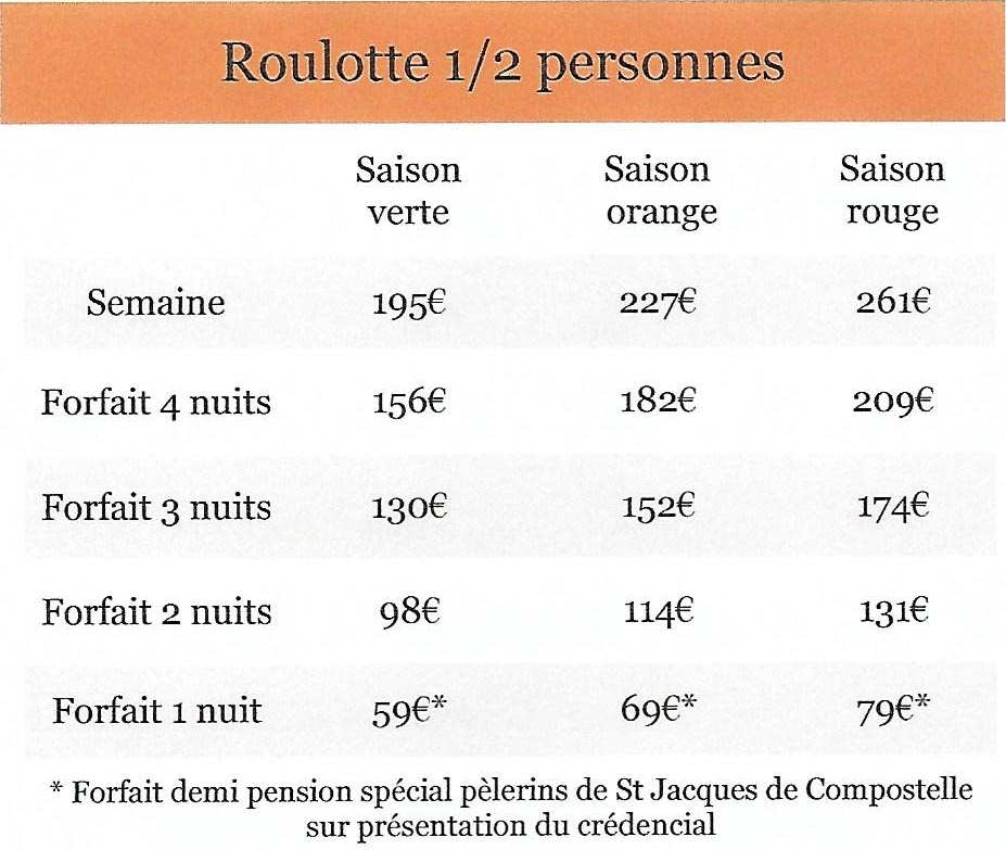 TARIF-roulotte-2021 tarif le Rû du pré pour une roulotte