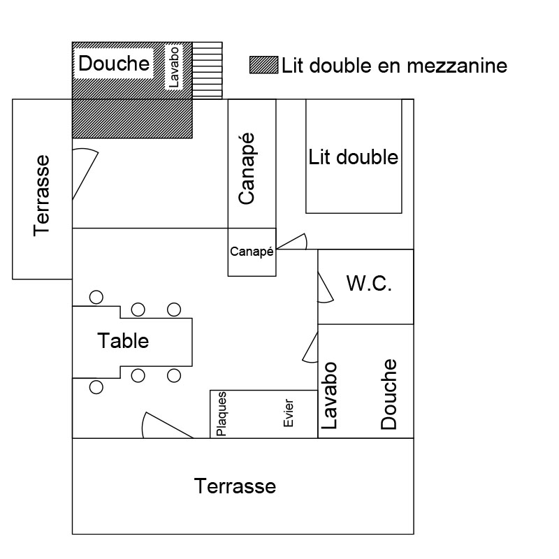 location chalet 5 à 7 personnes dans l'Yonne