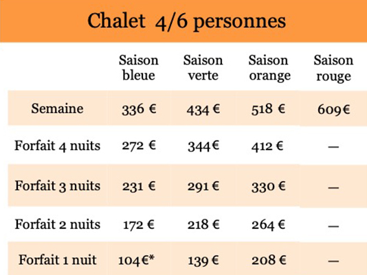 tarif-2023-24-chalet-4-6-personnes tarif chalet 4-6 personnes 2023-2024
